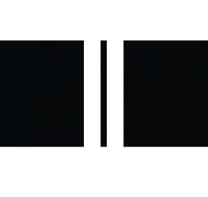 LabelR outdoor kussen zwart met streep wit 60x40 no28 wonen en lifestyle webshop
