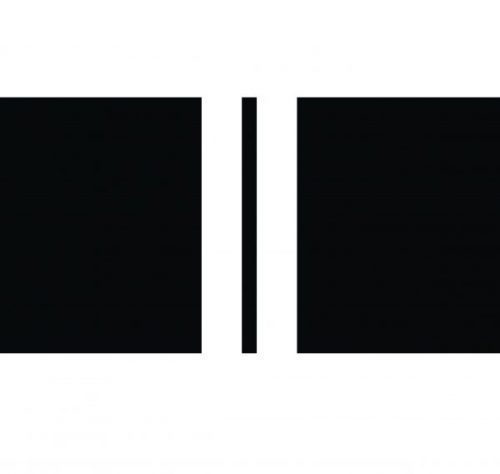 LabelR outdoor kussen zwart met streep wit 60x40 no28 wonen en lifestyle webshop