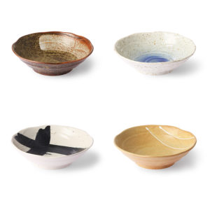 HK living kyoto ceramic japanese ondiepe schaal no28 wonen.nl wonen en lifestyle webshop