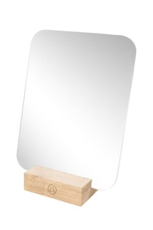 Zusss - spiegel op houten voet 18x23cm shop je bij no28.nl