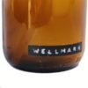Wellmark - handcréme bamboe bruin glas messing 250ml (soft hands kind heart) - wonen en lifestyle webshop no28wonen