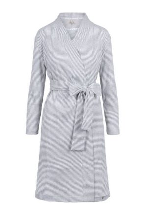 Zusss badjas met streep wit wonen en lifestyle webshop no28wonen