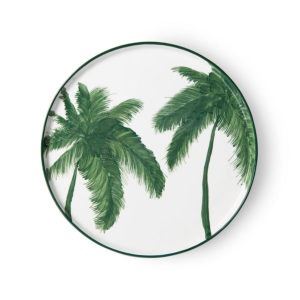 bold en basic dinerbord palms green van hkliving - wonen en lifestyle webshop no28wonen