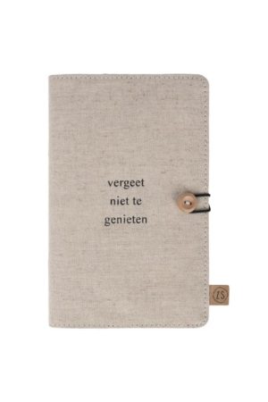 zusss linnen notitieboekje no28wonen.nl wonen en lifestyle webshop