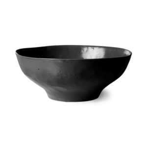 hkliving large bowl black no28wonen.nl wonen en lifestyle webshop