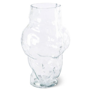 hkliving cloud vase clear glass high no28wonen.nl wonen en lifestyle webshop