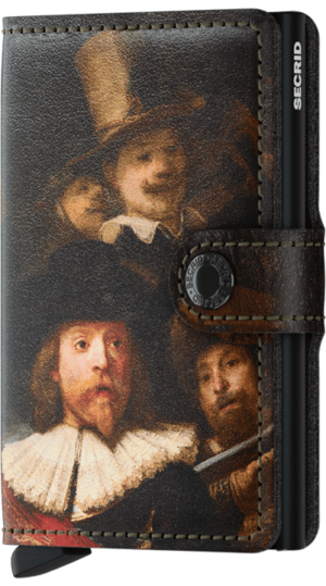 miniwallet art night watch Rembrandt van Rijn van secrid - wonen en lifestyle webshop no28wonen