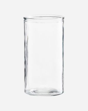 meraki Vase, Cylinder, Clear no28wonen.nl