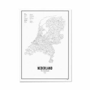 wijck nederland poster 30x40