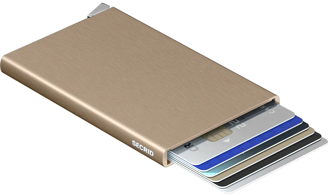Secrid cardprotector frost sand aluminium pasjeshouder