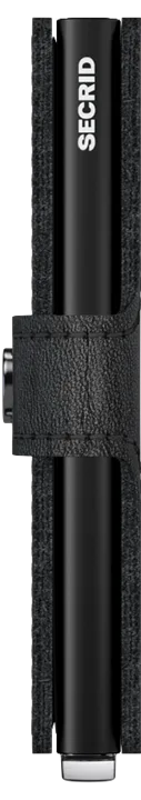 secrid premium miniwallet emboss lines black zwart pasjeshouder portemonnee