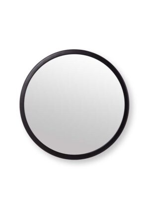Vtwonen spiegel zwart rond 30 cm doorsnede