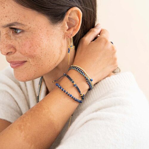 armband lapis lazuli van a beautiful story