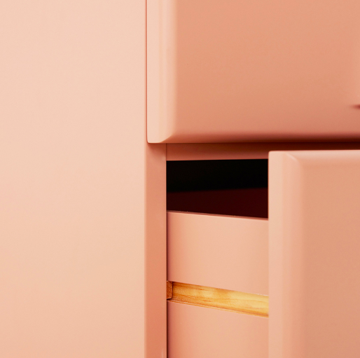 HKliving - Chest of 2 drawers blush