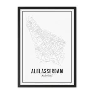 Wijck poster Alblasserdam 50x70m